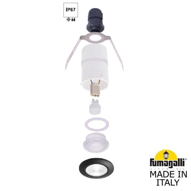 Уличный встраиваемый светильник Fumagalli Teresa 2L0.000.000.AXZ1L Уличный встраиваемый светильник Fumagalli Teresa 2L0.000.000.AXZ1L