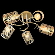 Люстра на штанге Reluce 01322-0.3-05 MATT GOLD+CR Люстра на штанге Reluce 01322-0.3-05 MATT GOLD+CR