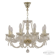 Подвесная люстра Bohemia Ivele Crystal 101/8/195 G Leafs