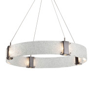 Подвесной светильник Delight Collection Parallel Ring D8028P/R/D800 black/clear Подвесной светильник Delight Collection Parallel Ring D8028P/R/D800 black/clear