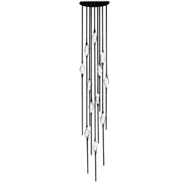 Подвесной светильник Delight Collection Pezzo OM82111-12 pearl black Подвесной светильник Delight Collection Pezzo OM82111-12 pearl black