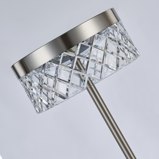 Настольная лампа Delight Collection MD21020075 MT21020075-1A satin nickel Настольная лампа Delight Collection MD21020075 MT21020075-1A satin nickel