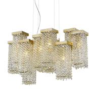 Подвесная люстра Delight Collection PR68065-12 gold Подвесная люстра Delight Collection PR68065-12 gold