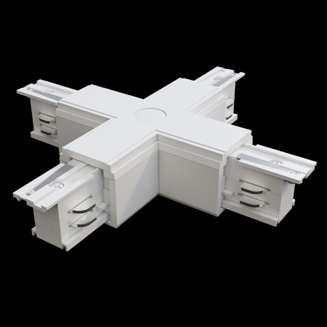 Коннектор X-образный Maytoni Technical Accessorises TRA005CX-31W Коннектор X-образный Maytoni Technical Accessorises TRA005CX-31W