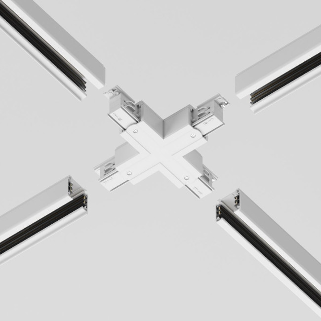 Коннектор X-образный Maytoni Technical Accessorises TRA005CX-31W Коннектор X-образный Maytoni Technical Accessorises TRA005CX-31W