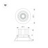 Встраиваемый светильник Arlight MS-VORTEX-BUILT-R90-12W Warm3000 (WH-WH, 40 deg, 230V) 043479 Встраиваемый светильник Arlight MS-VORTEX-BUILT-R90-12W Warm3000 (WH-WH, 40 deg, 230V) 043479
