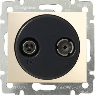 Розетка TV-R Legrand Valena Звезда слоновая кость 774332