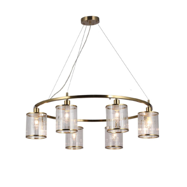 Подвесная люстра Omnilux Lanloup OML-59803-06 Подвесная люстра Omnilux Lanloup OML-59803-06