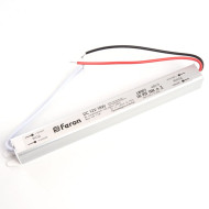 Трансформатор для светодиодной ленты Feron LB001 18Вт 12В IP20 48010 Трансформатор для светодиодной ленты Feron LB001 18Вт 12В IP20 48010
