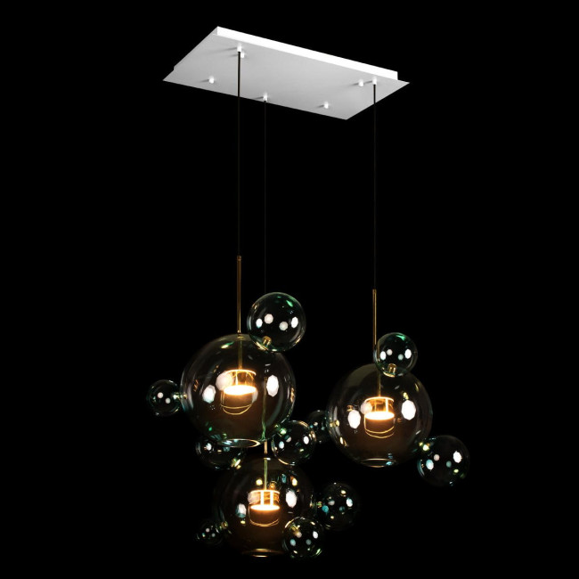 Подвесная люстра Loft IT Bolle 2027-S3 Blue