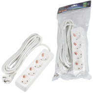 Удлинитель бытовой Uniel Ultra S-GCU4-5 WHITE UL-00010007