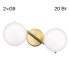 Настенный светильник Citilux Ronny CL242323 Настенный светильник Citilux Ronny CL242323