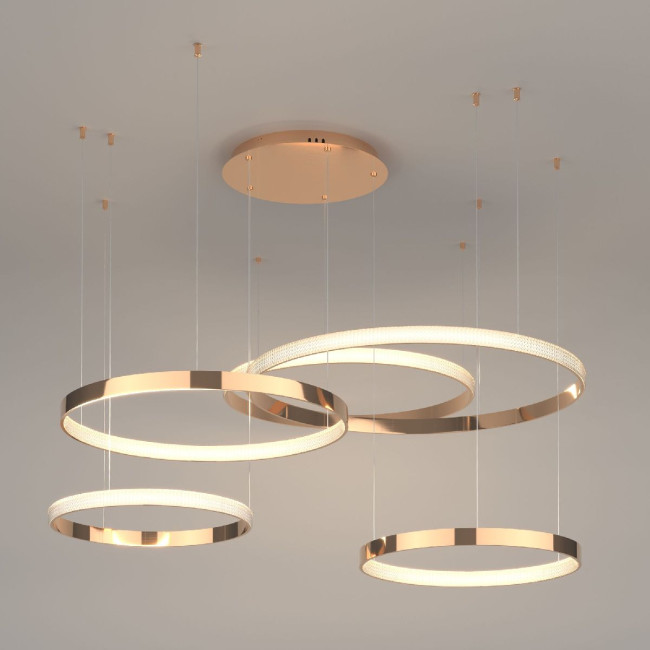 Подвесная люстра Eurosvet Posh 90175/5 медный a045415 Подвесная люстра Eurosvet Posh 90175/5 медный a045415