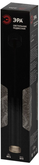 Подвесной светильник Эра PL18 BK/GR Б0058484