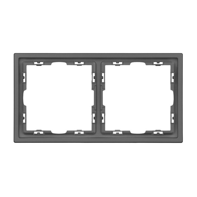Рамка пластиковая Arlight FRM-NOBE-SFPL-2-GR 054218