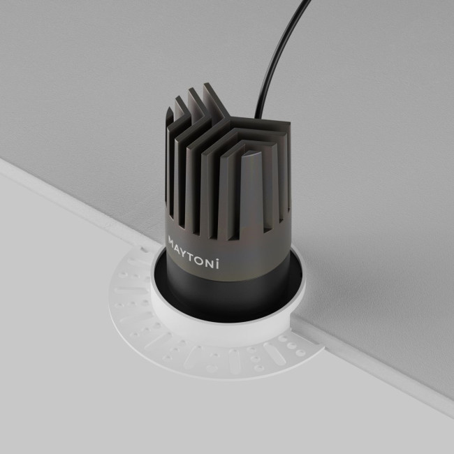 Встраиваемый светильник Maytoni Technical Dip DL121-15W-3K-TRS-B
