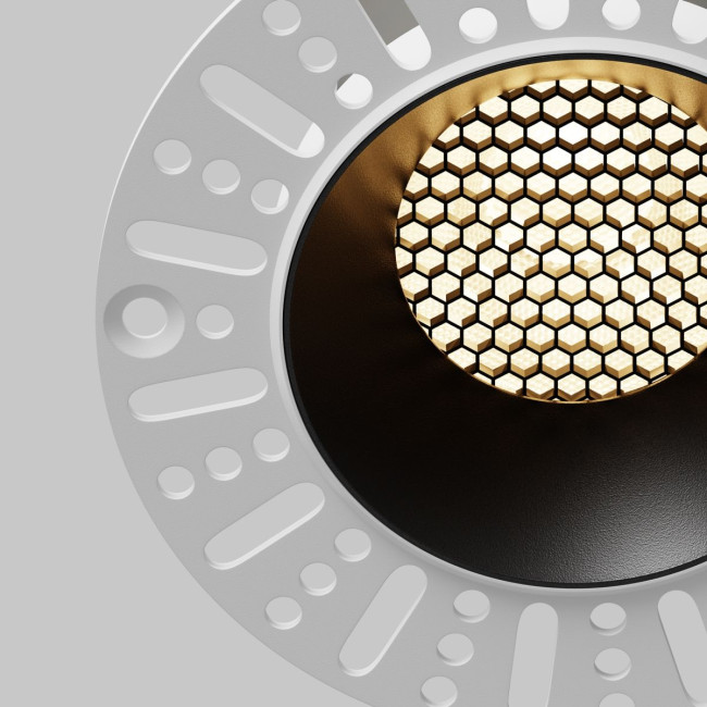 Встраиваемый светильник Maytoni Technical Dip DL121-15W-3K-TRS-B