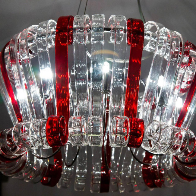 Подвесная люстра Citilux Volution Rosso EL326P09.2 Подвесная люстра Citilux Volution Rosso EL326P09.2