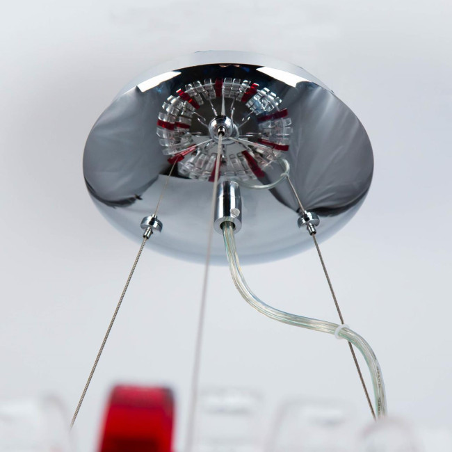 Подвесная люстра Citilux Volution Rosso EL326P09.2 Подвесная люстра Citilux Volution Rosso EL326P09.2