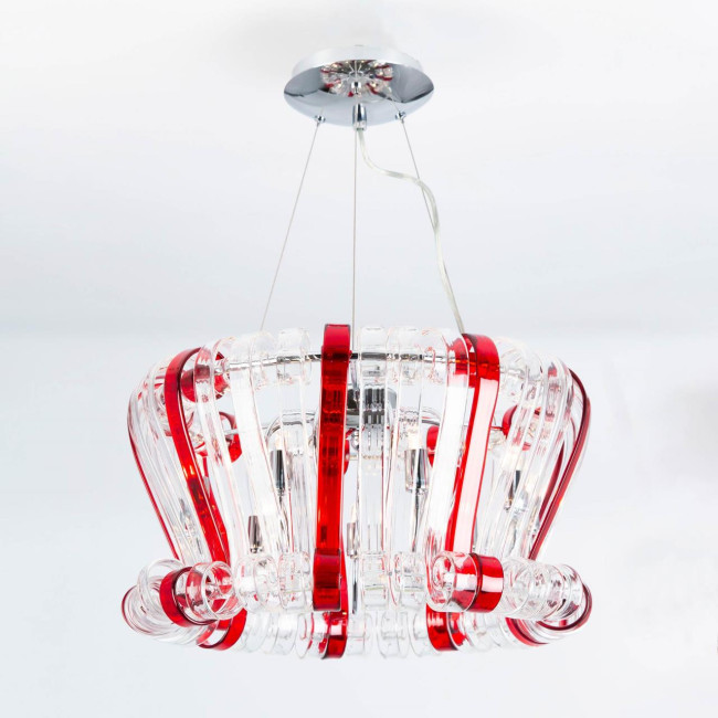 Подвесная люстра Citilux Volution Rosso EL326P09.2 Подвесная люстра Citilux Volution Rosso EL326P09.2