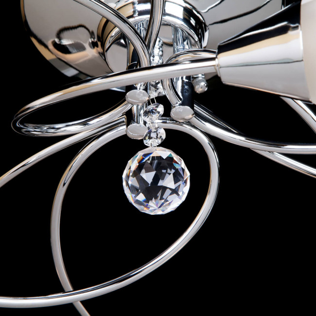 Потолочная люстра Eurosvet 2275/9 хром Потолочная люстра Eurosvet 2275/9 хром