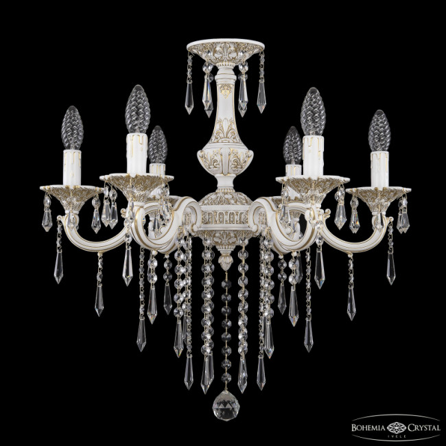 Подвесная люстра Bohemia Ivele Crystal AL78101/6/175 B WMG Drops Подвесная люстра Bohemia Ivele Crystal AL78101/6/175 B WMG Drops