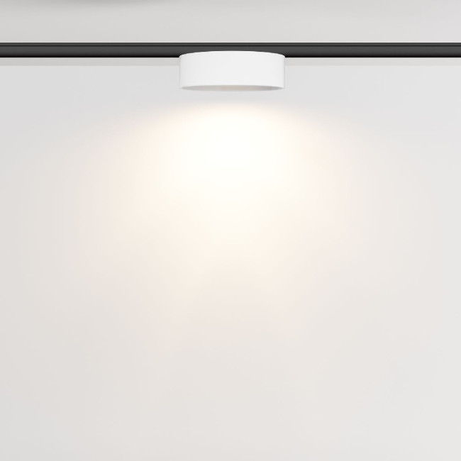 Трековый магнитный светильник Maytoni Zon TR189-1-12W3K-BW Трековый магнитный светильник Maytoni Zon TR189-1-12W3K-BW