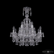 Подвесная люстра Bohemia Ivele Crystal 1403/8+4/195/XL-65 Ni Подвесная люстра Bohemia Ivele Crystal 1403/8+4/195/XL-65 Ni