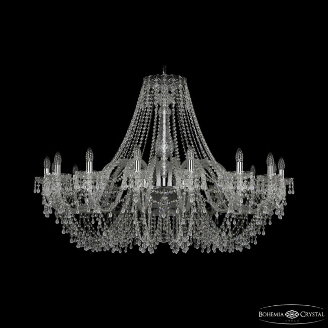 Подвесная люстра Bohemia Ivele Crystal 1410/16/460 Ni V0300