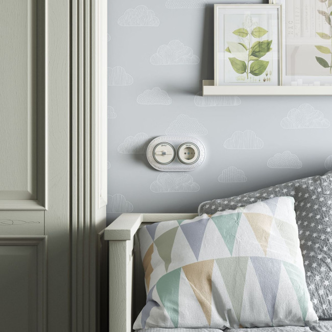 Выключатель на 4 положения двухклавишный Werkel Vintage 4690389183201 W5822055 Выключатель на 4 положения двухклавишный Werkel Vintage 4690389183201 W5822055