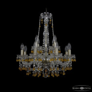 Подвесная люстра Bohemia Ivele Crystal 1410/8+4/195/h-63 Pa V1003