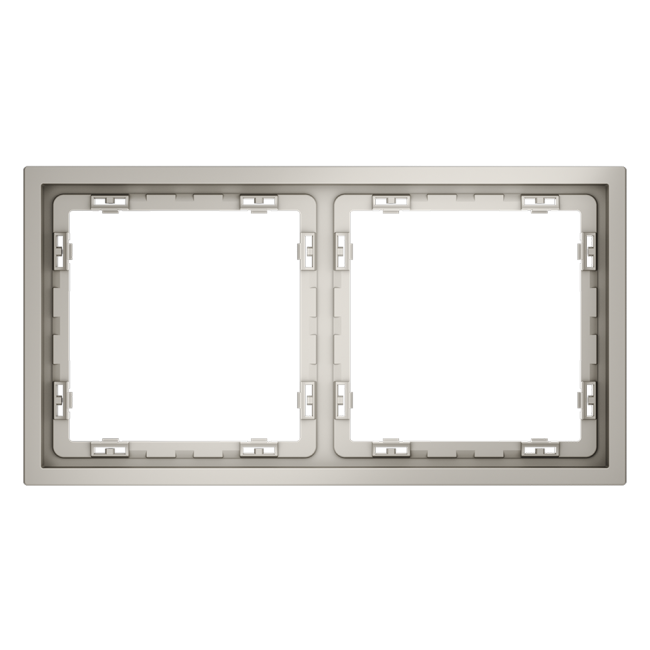 Рамка на 2 поста Voltum S70 VLS100203 (кашемир) Рамка на 2 поста Voltum S70 VLS100203 (кашемир)