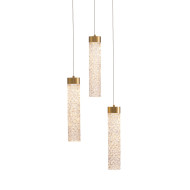 Подвесной светильник Delight Collection MD24030028-3A brass/clear