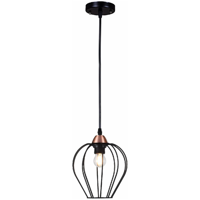 Подвесной светильник Illumico IL2001-1PA-05 BK ROSE GD Подвесной светильник Illumico IL2001-1PA-05 BK ROSE GD