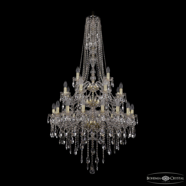 Подвесная люстра Bohemia Ivele Crystal 1415/16+8+4/300/h-155/3d G