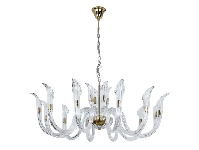 Подвесная люстра Newport 3654+12/C gold М0070041 Подвесная люстра Newport 3654+12/C gold М0070041
