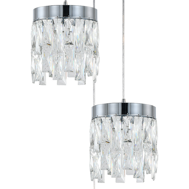 Подвесной светильник Indigo Anna 12029/3P Chrome V000497 Подвесной светильник Indigo Anna 12029/3P Chrome V000497