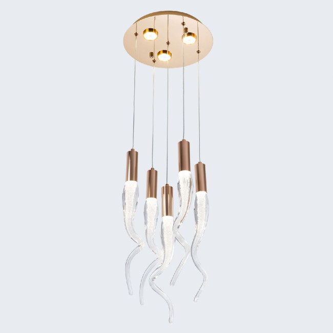 Каскадная люстра Modestyle MS.89135.5 GD Каскадная люстра Modestyle MS.89135.5 GD