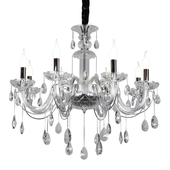 Подвесная люстра Omnilux Valledoria OML-70203-08 Подвесная люстра Omnilux Valledoria OML-70203-08