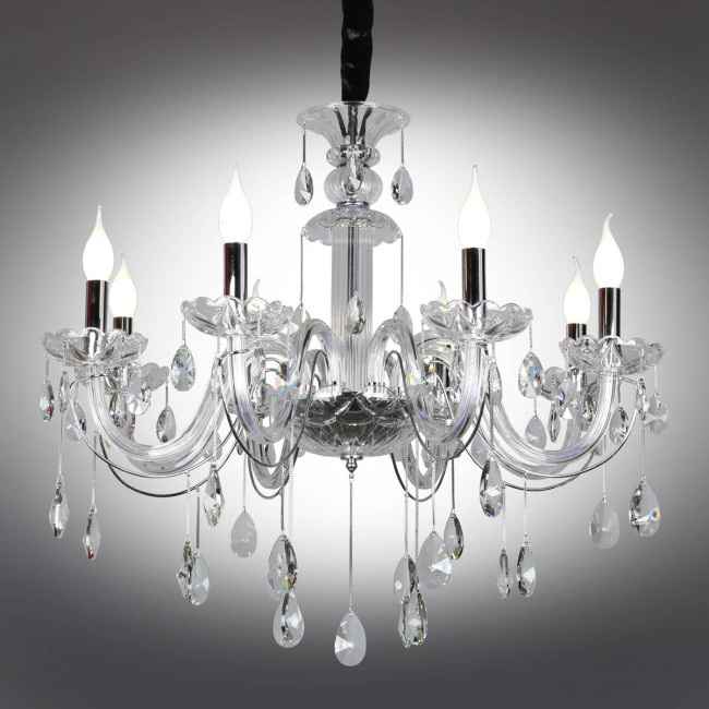 Подвесная люстра Omnilux Valledoria OML-70203-08 Подвесная люстра Omnilux Valledoria OML-70203-08