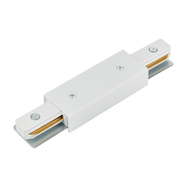 Коннектор прямой с вводом питания для однофазного шинопровода Myfar Accessories for Single MT0101-CP-W Коннектор прямой с вводом питания для однофазного шинопровода Myfar Accessories for Single MT0101-CP-W