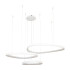 Подвесная люстра LED4U L8805-800-650-450 WH Подвесная люстра LED4U L8805-800-650-450 WH