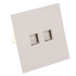 Розетка компьютерная 2-местная RJ-45 (механизм) Stekker Мия RST00-3111-08 50481 Розетка компьютерная 2-местная RJ-45 (механизм) Stekker Мия RST00-3111-08 50481