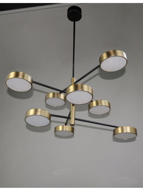 Люстра на штанге Zortes Lunar ZRS.01243.08 Люстра на штанге Zortes Lunar ZRS.01243.08