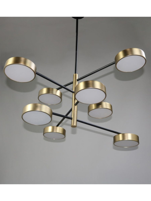 Люстра на штанге Zortes Lunar ZRS.01243.08 Люстра на штанге Zortes Lunar ZRS.01243.08