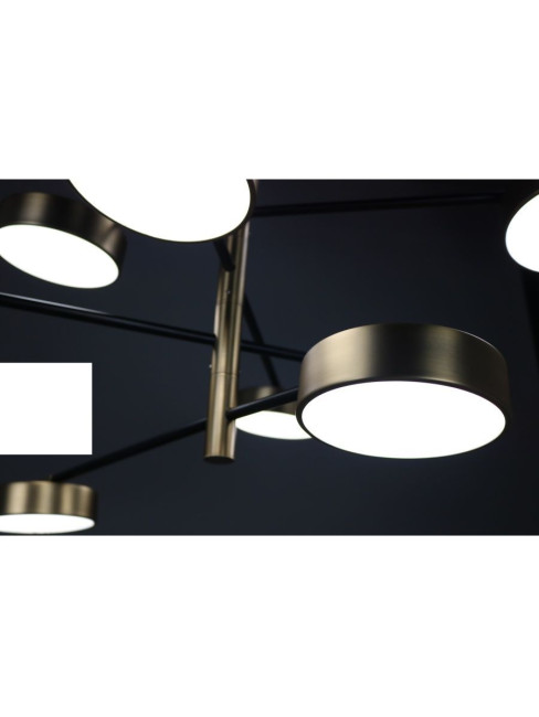 Люстра на штанге Zortes Lunar ZRS.01243.08 Люстра на штанге Zortes Lunar ZRS.01243.08