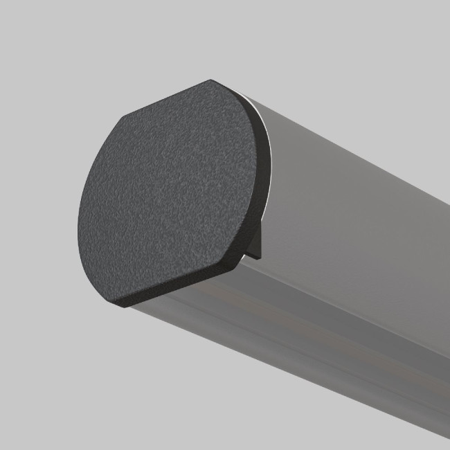 Заглушка для круглового шинопровода (2 шт.) Maytoni Basity TRA172EC-R-11B