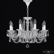 Подвесная люстра Bohemia Ivele Crystal AL16302/8/195 WMN Подвесная люстра Bohemia Ivele Crystal AL16302/8/195 WMN