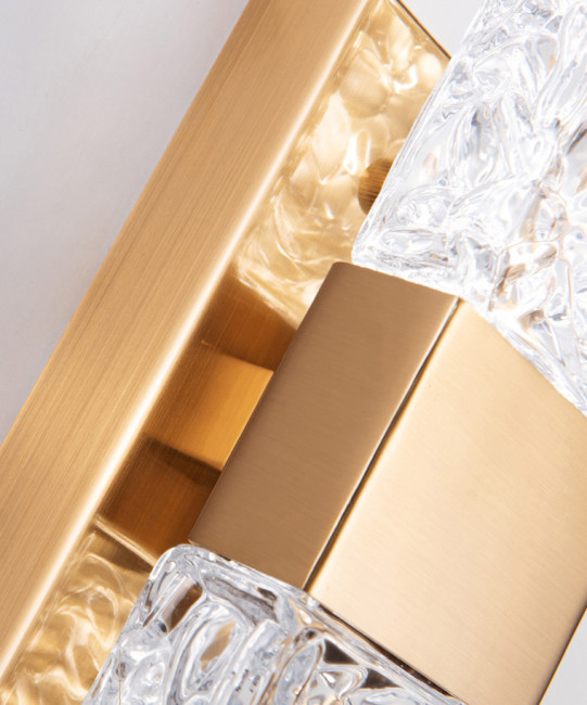 Настенный светильник 88068W gold/clear Настенный светильник 88068W gold/clear