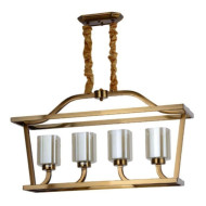 Подвесная люстра Lumina Deco Atlanta LDP 1222-4 MD Подвесная люстра Lumina Deco Atlanta LDP 1222-4 MD